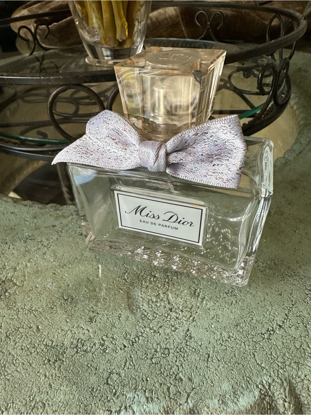 Dior Miss Dior Eau de Perfume Bottle Empty with Bow